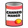 Canned Mango
